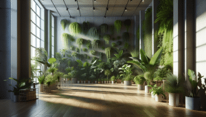indoor plants transforming space