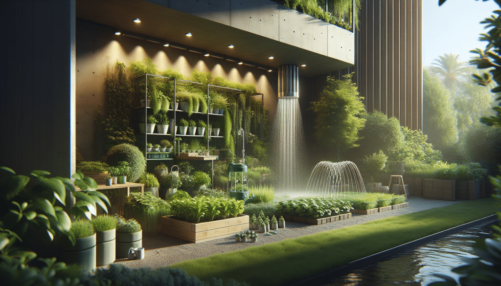 smart home gardening save water